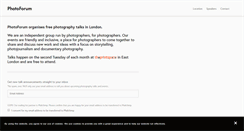 Desktop Screenshot of photo-forum.org
